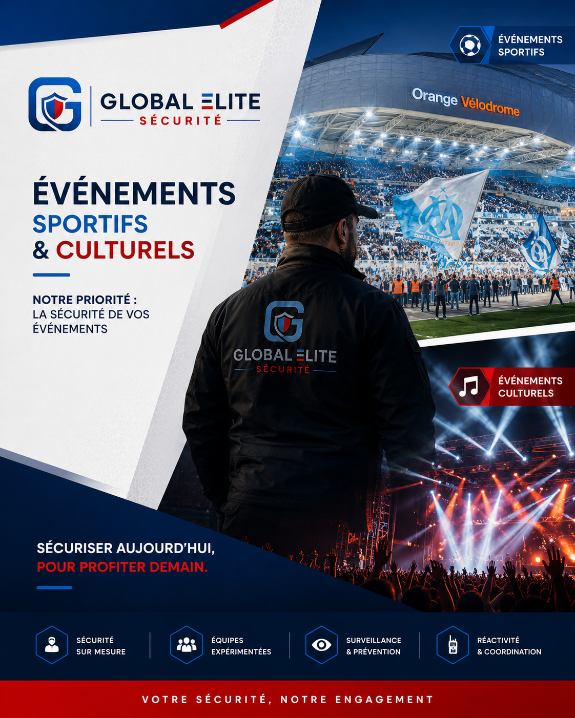 Global Élite Sécurité — sécurité des événements sportifs et culturels